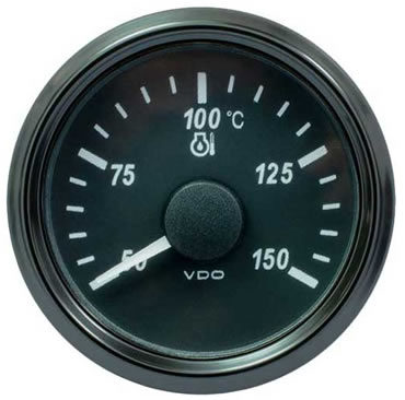 VDO SingleViu Oil Temperature Gauge 150C